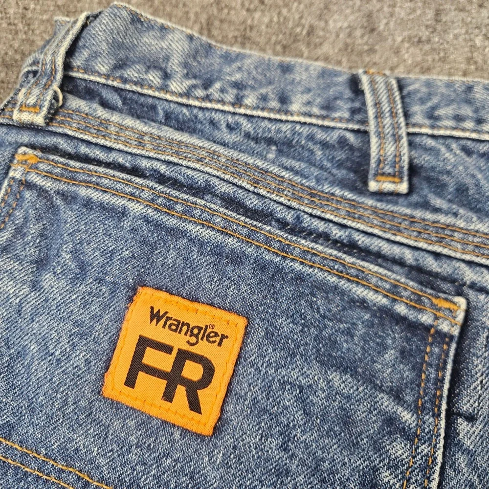 Wrangler Riggs Workwear FR Flame Resistant Carpenter Jeans Blue 42x36‎ FR3W020